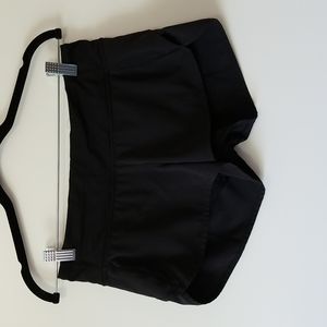 Lululemon Black Speed Shorts Run - size 4